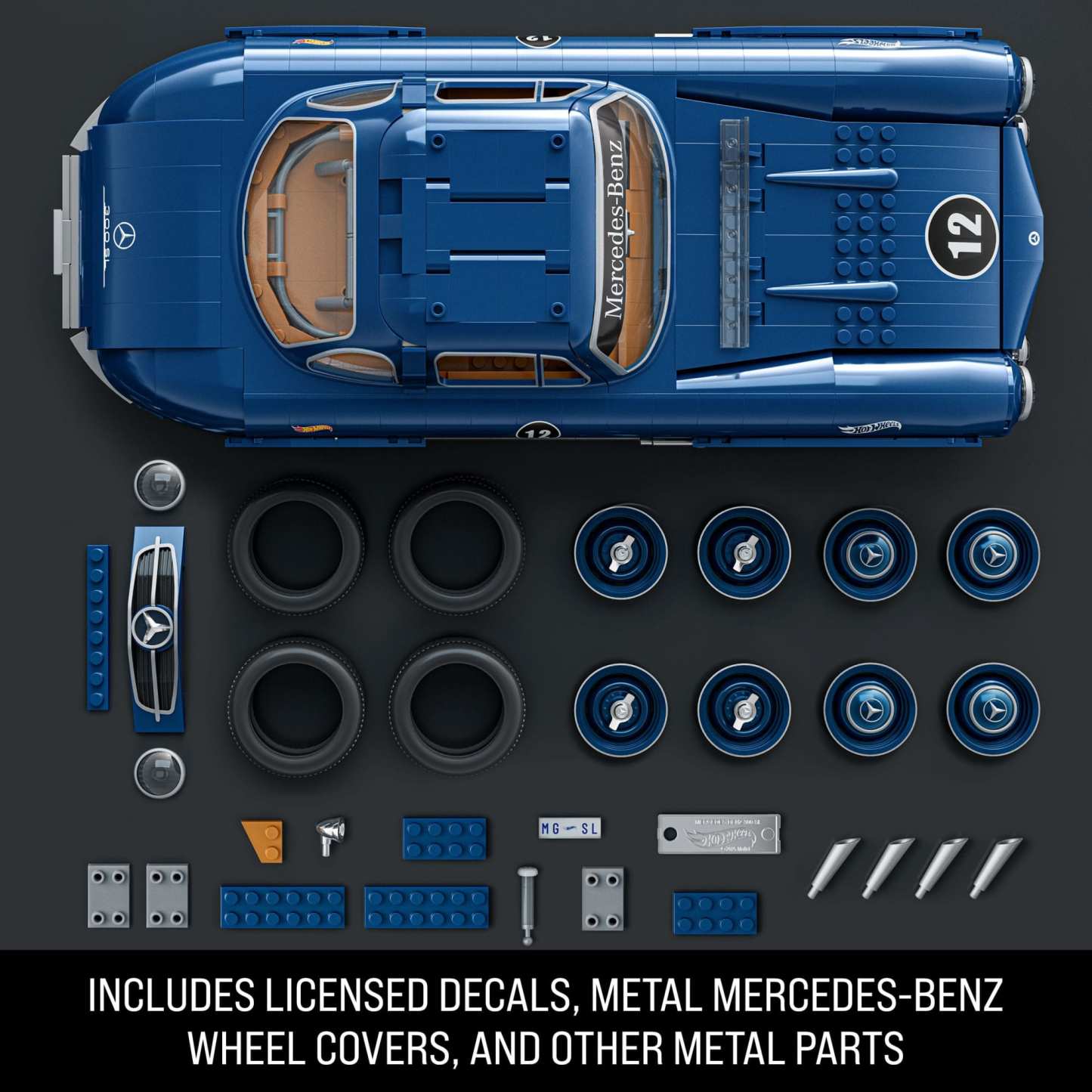 Mercedes-Benz 300 Sl Building Toy Kit