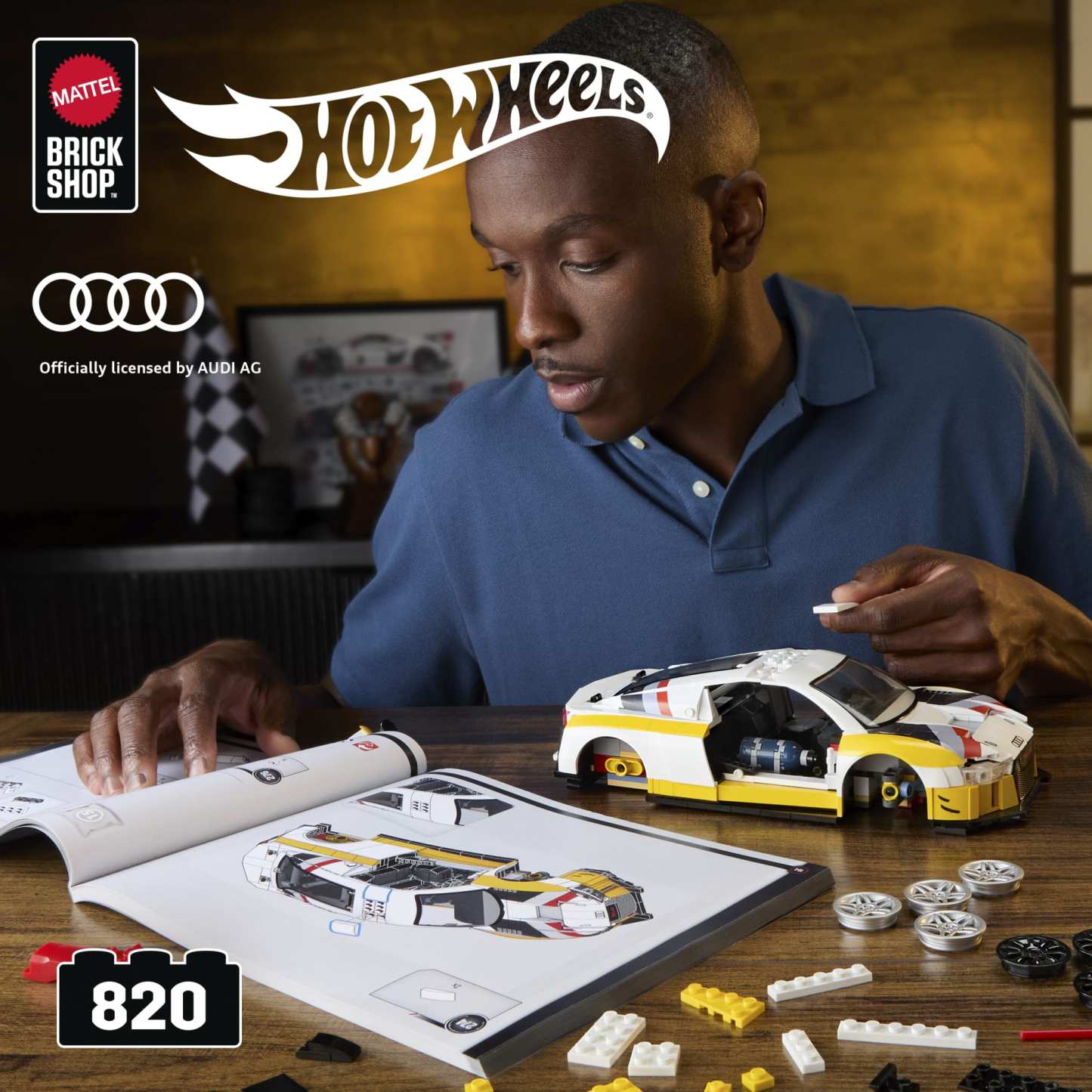 ‘15 Audi R8 Lms Building Toy Kit