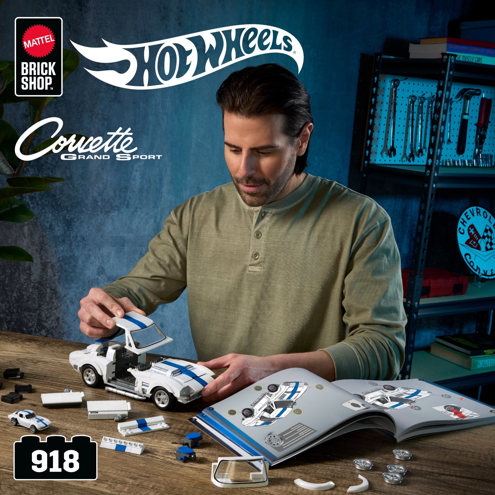 Corvette Grand Sport Building Toy Kit