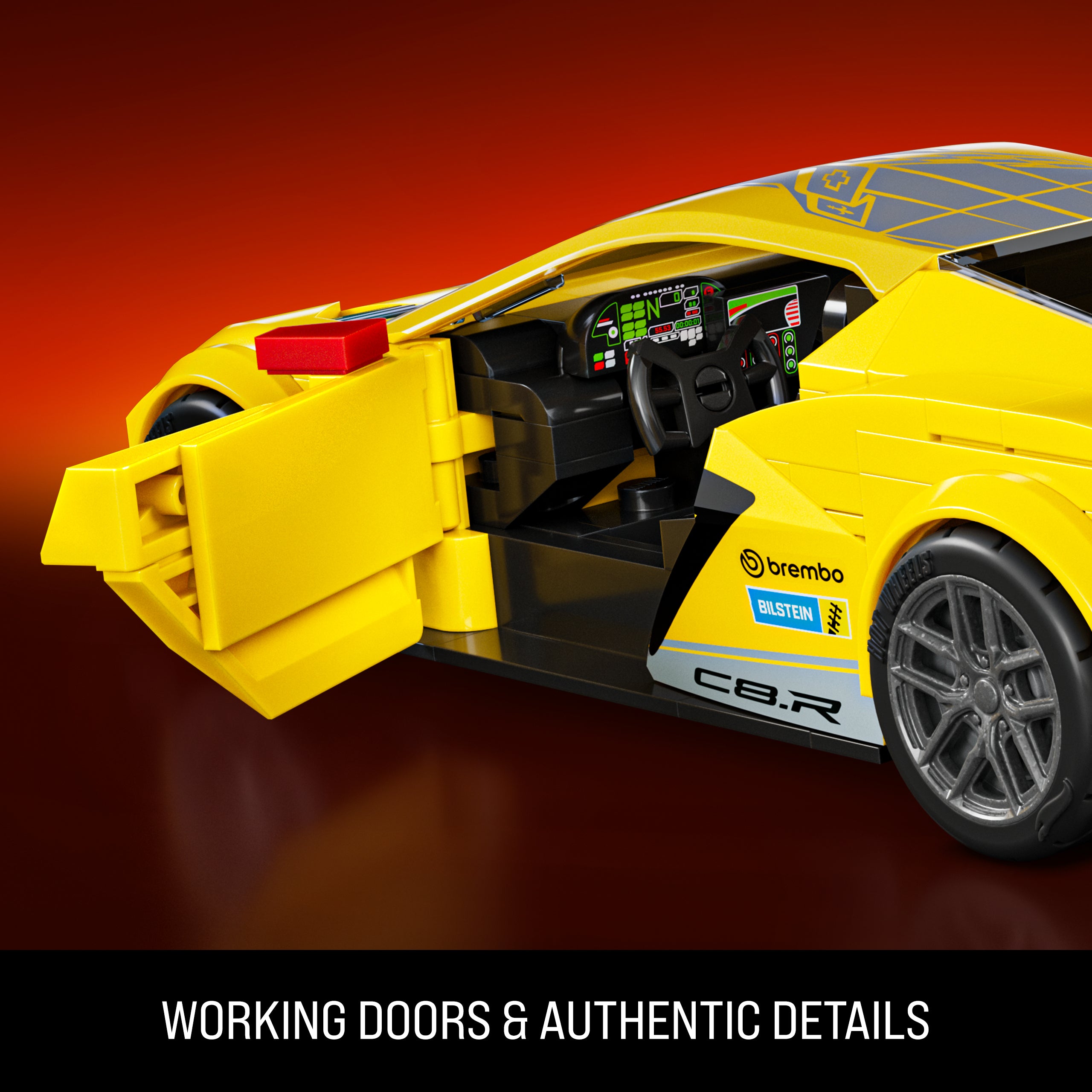 ’20 Corvette C8.R Building Toy Kit