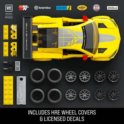’20 Corvette C8.R Building Toy Kit