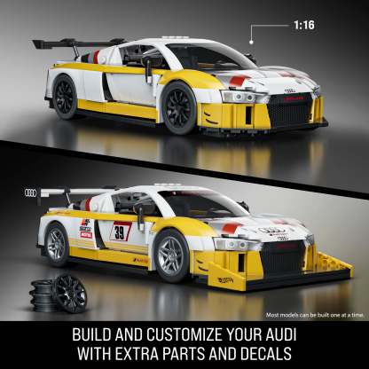 ‘15 Audi R8 Lms Building Toy Kit