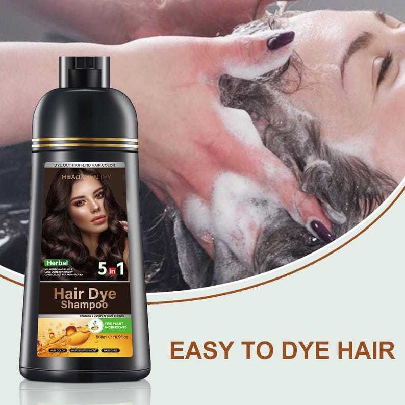 5-in-1 Hair Dye Shampoo