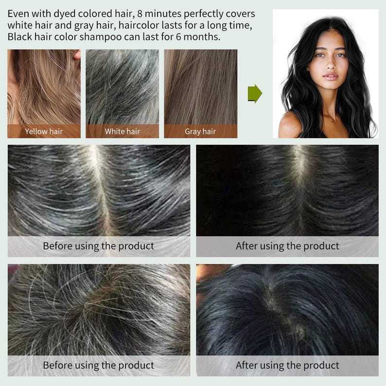 5-in-1 Hair Dye Shampoo