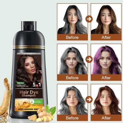5-in-1 Hair Dye Shampoo