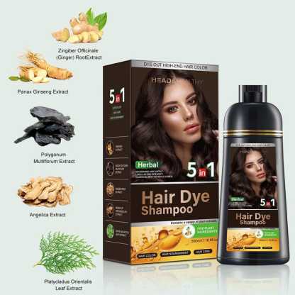5-in-1 Hair Dye Shampoo