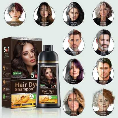 5-in-1 Hair Dye Shampoo