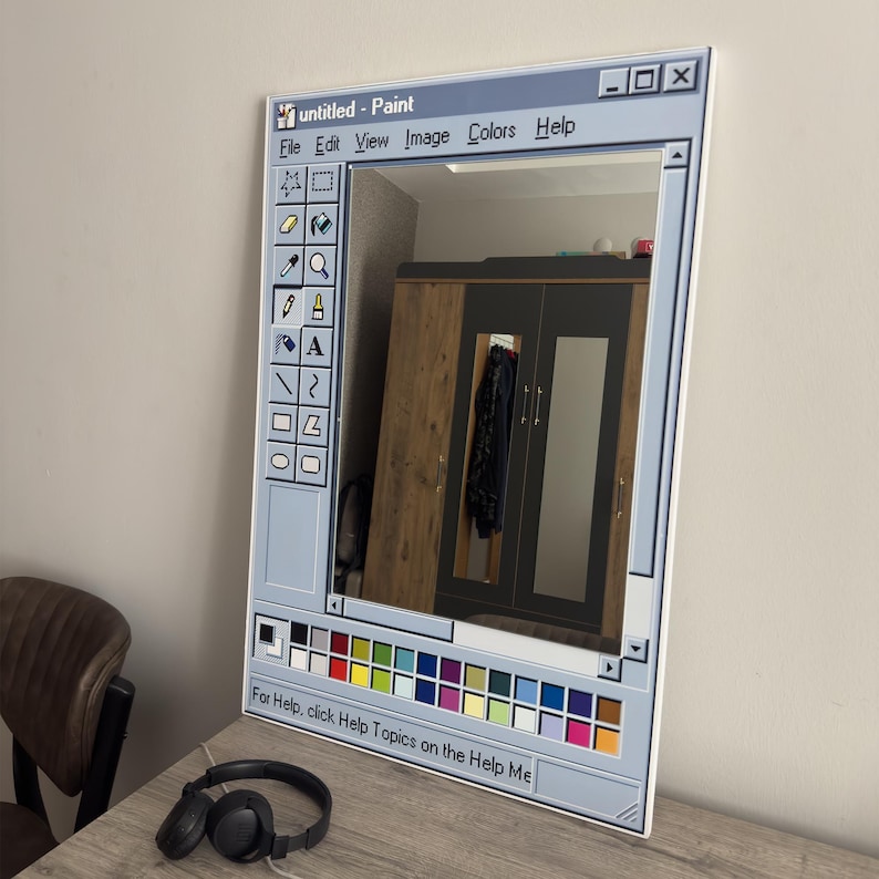 Ms Paint Mirror
