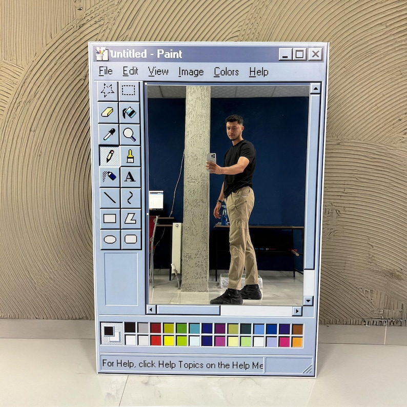Ms Paint Mirror