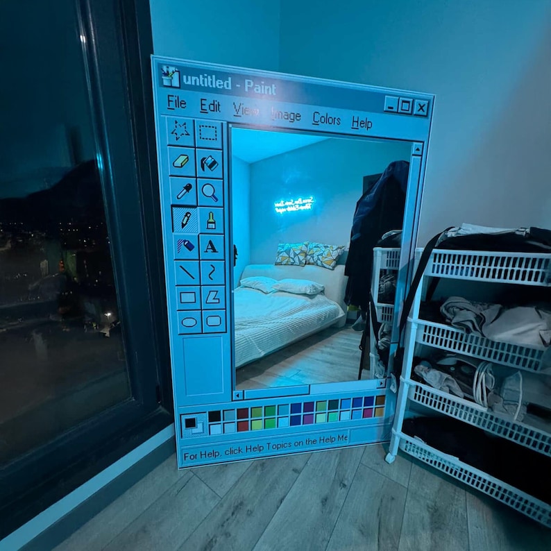 Ms Paint Mirror