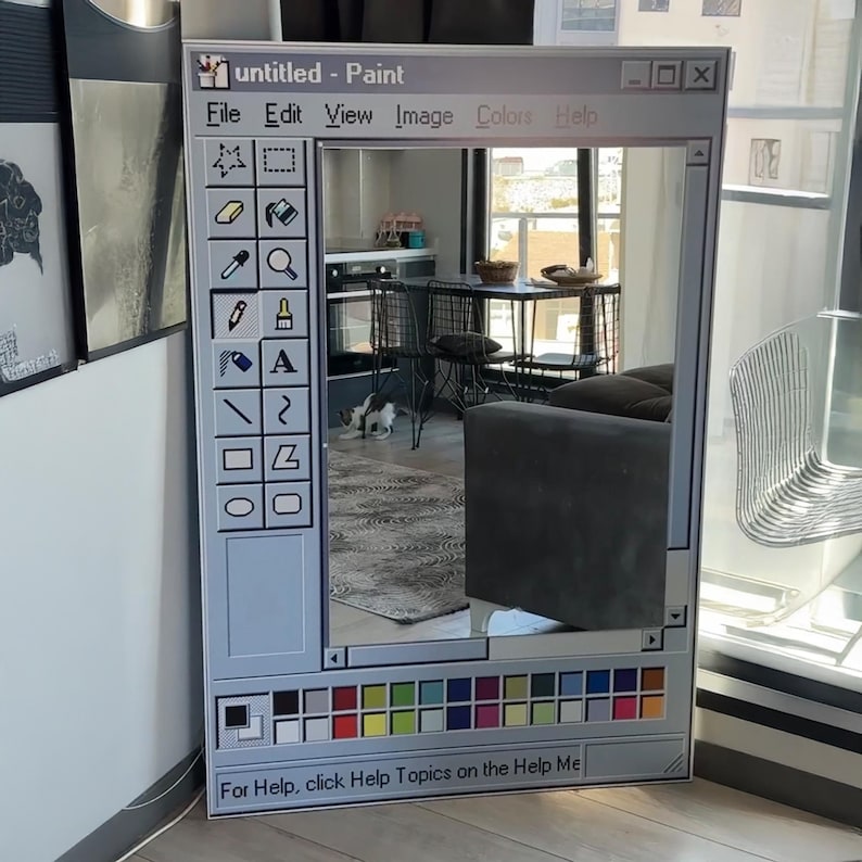 Ms Paint Mirror