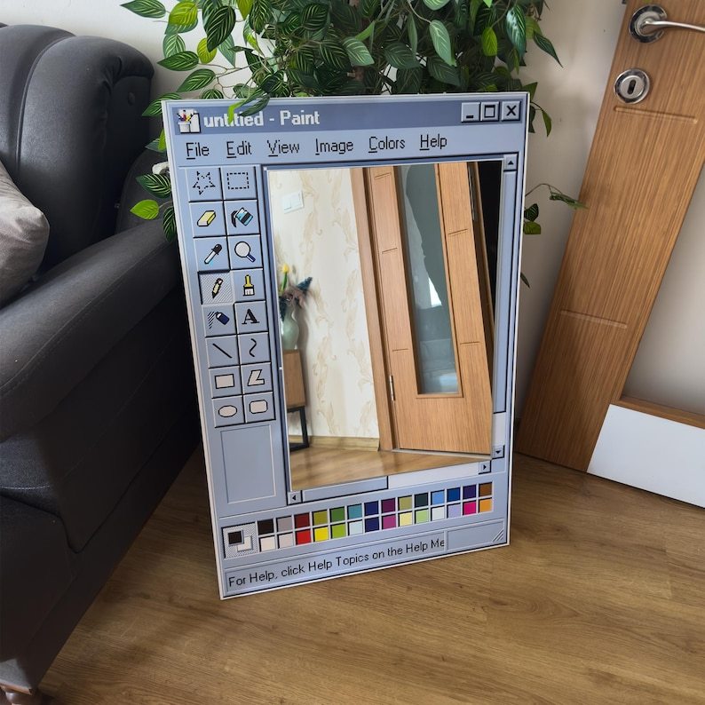 Ms Paint Mirror
