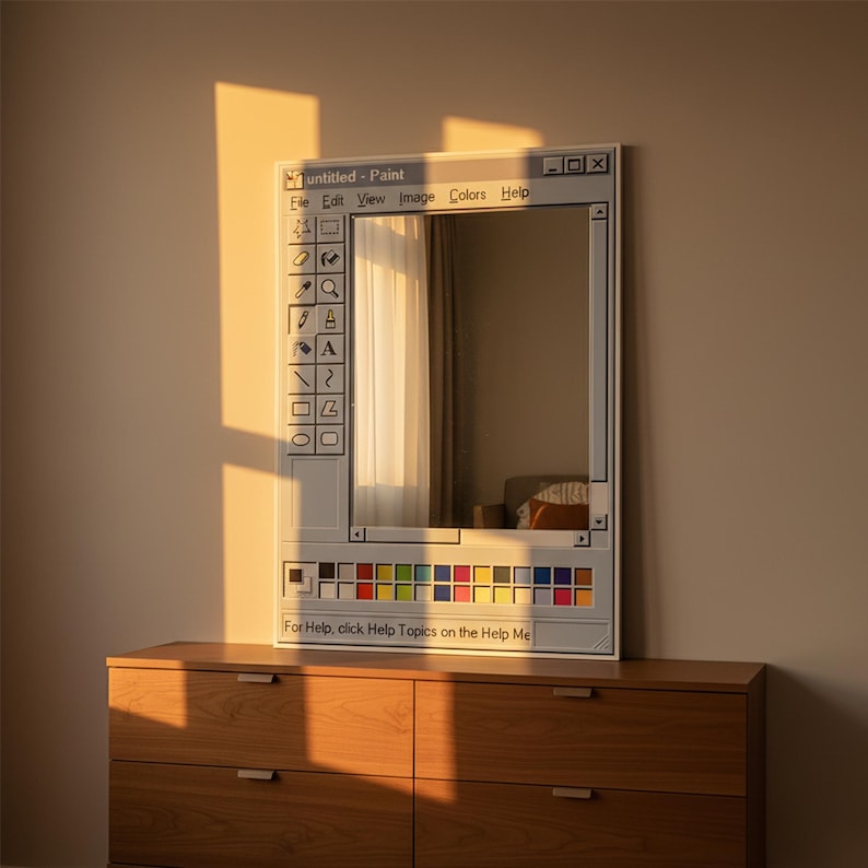 Ms Paint Mirror