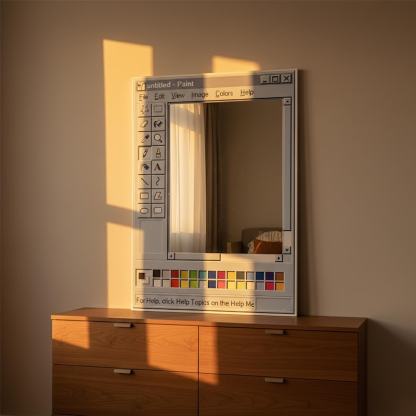 Ms Paint Mirror