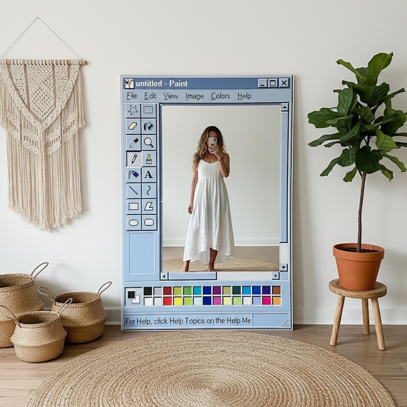 Ms Paint Mirror