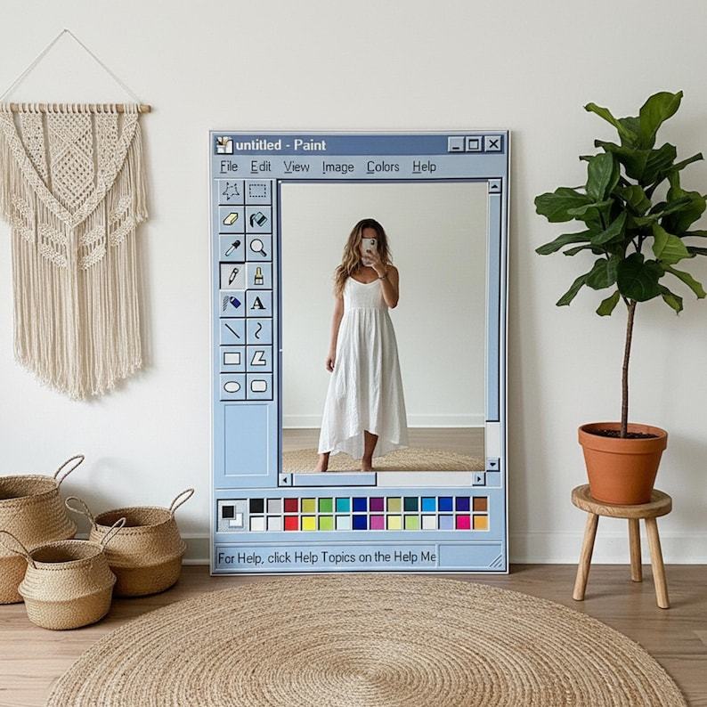 Ms Paint Mirror