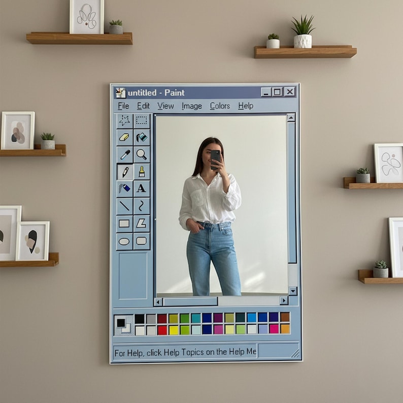 Ms Paint Mirror