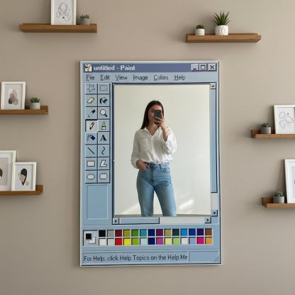 Ms Paint Mirror