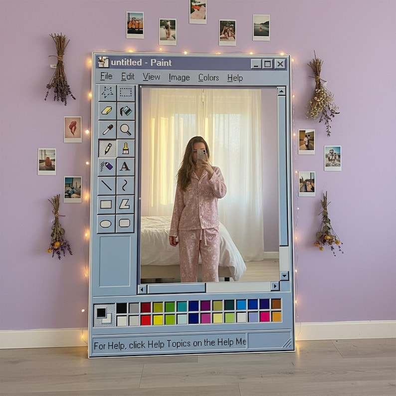 Ms Paint Mirror