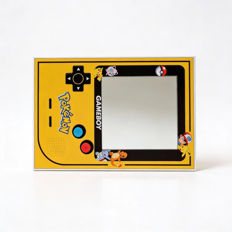 Retro Gamer Handheld Mirror
