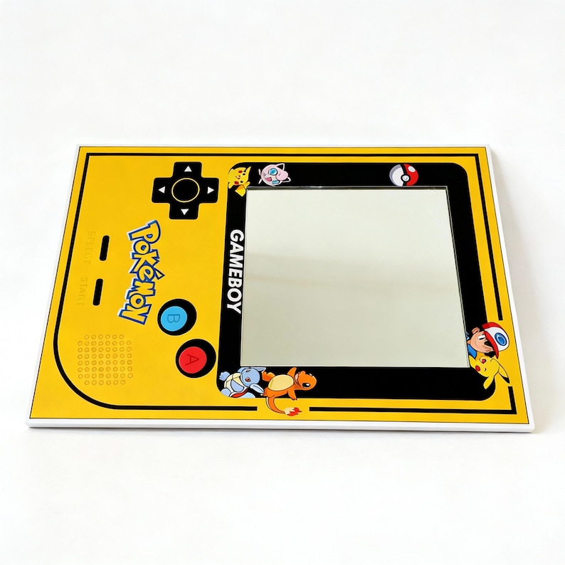 Retro Gamer Handheld Mirror