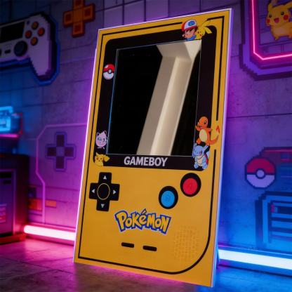 Retro Gamer Handheld Mirror