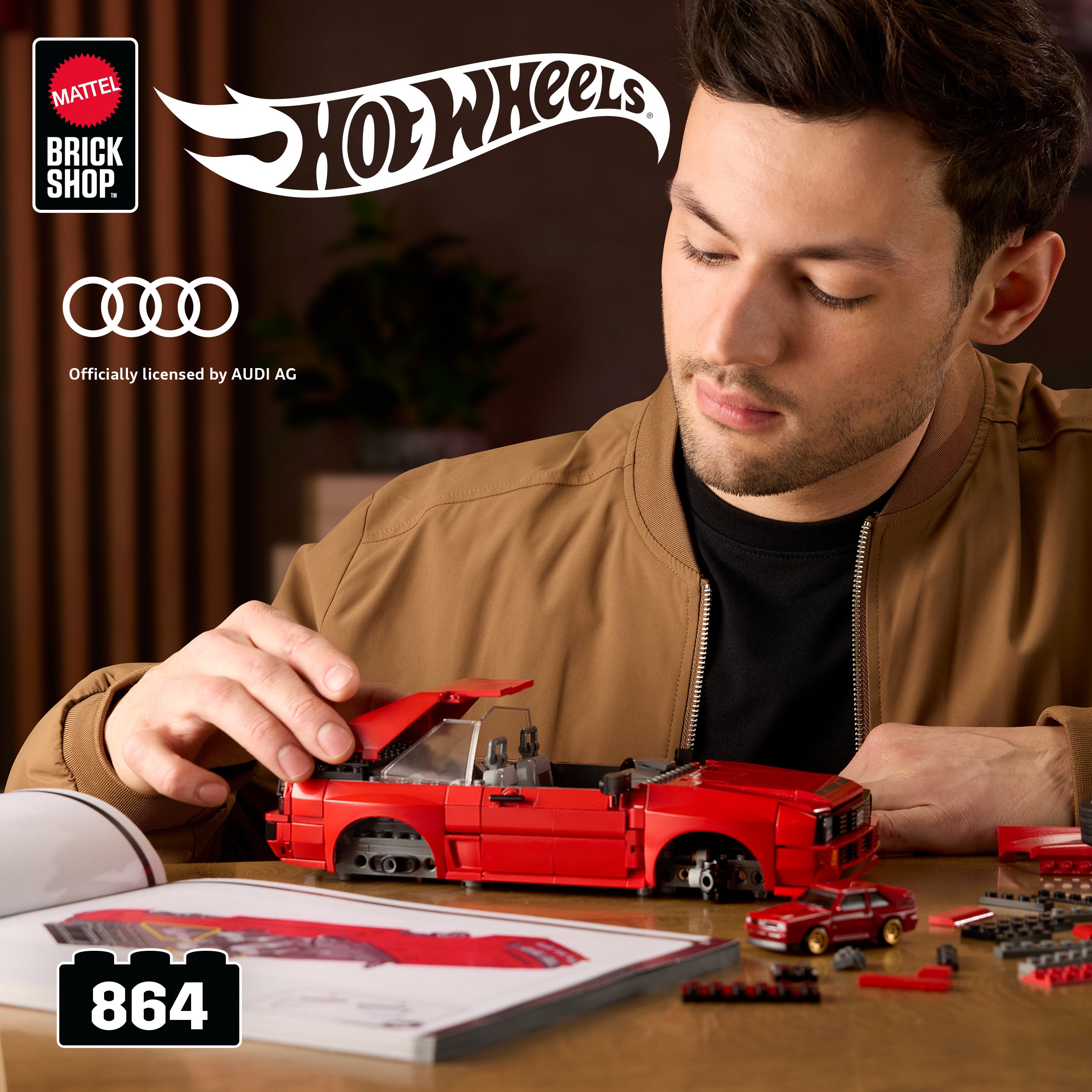 ’84 Audi Sport Quattro Building Toy Kit
