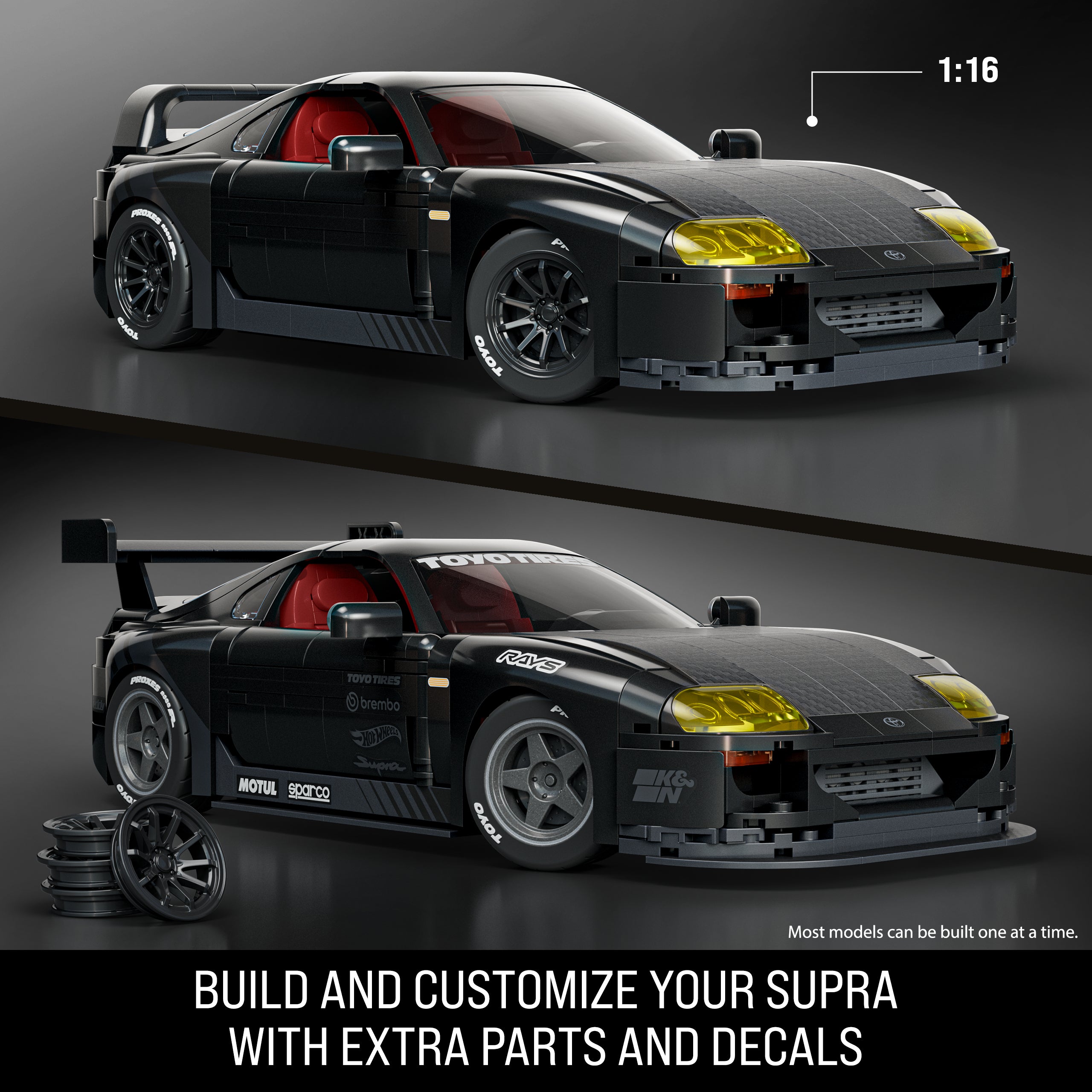 ’94 Toyota Supra Mkiv Building Toy Kit