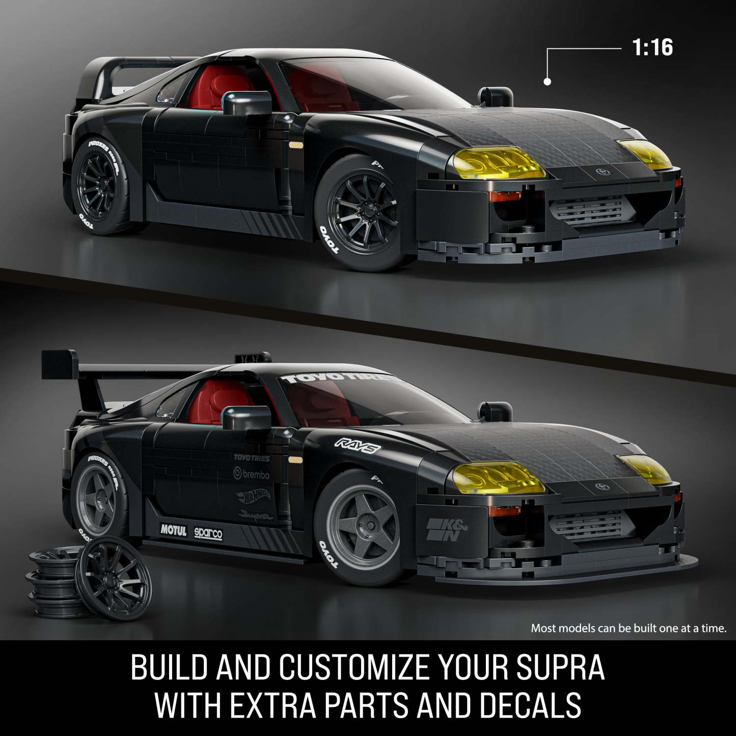 ’94 Toyota Supra Mkiv Building Toy Kit