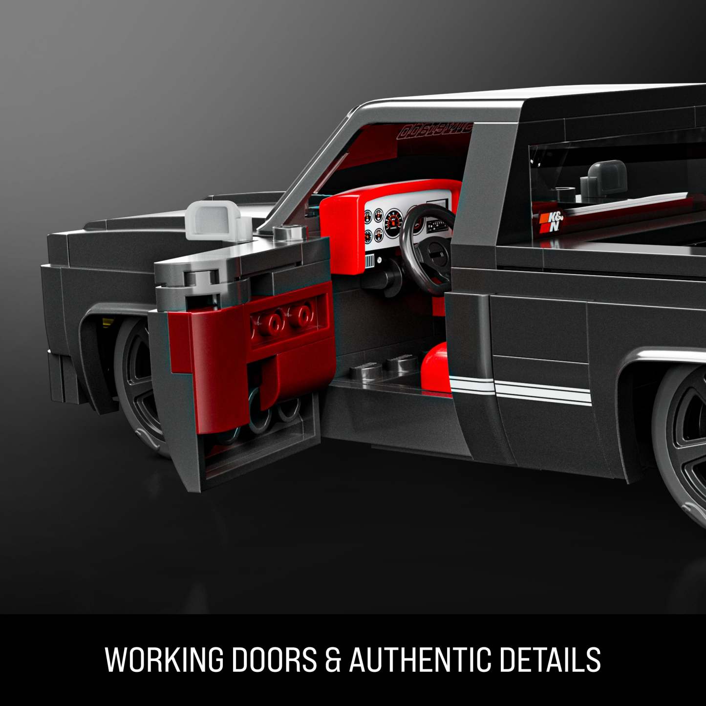’83 Chevy Silverado Building Toy Kit