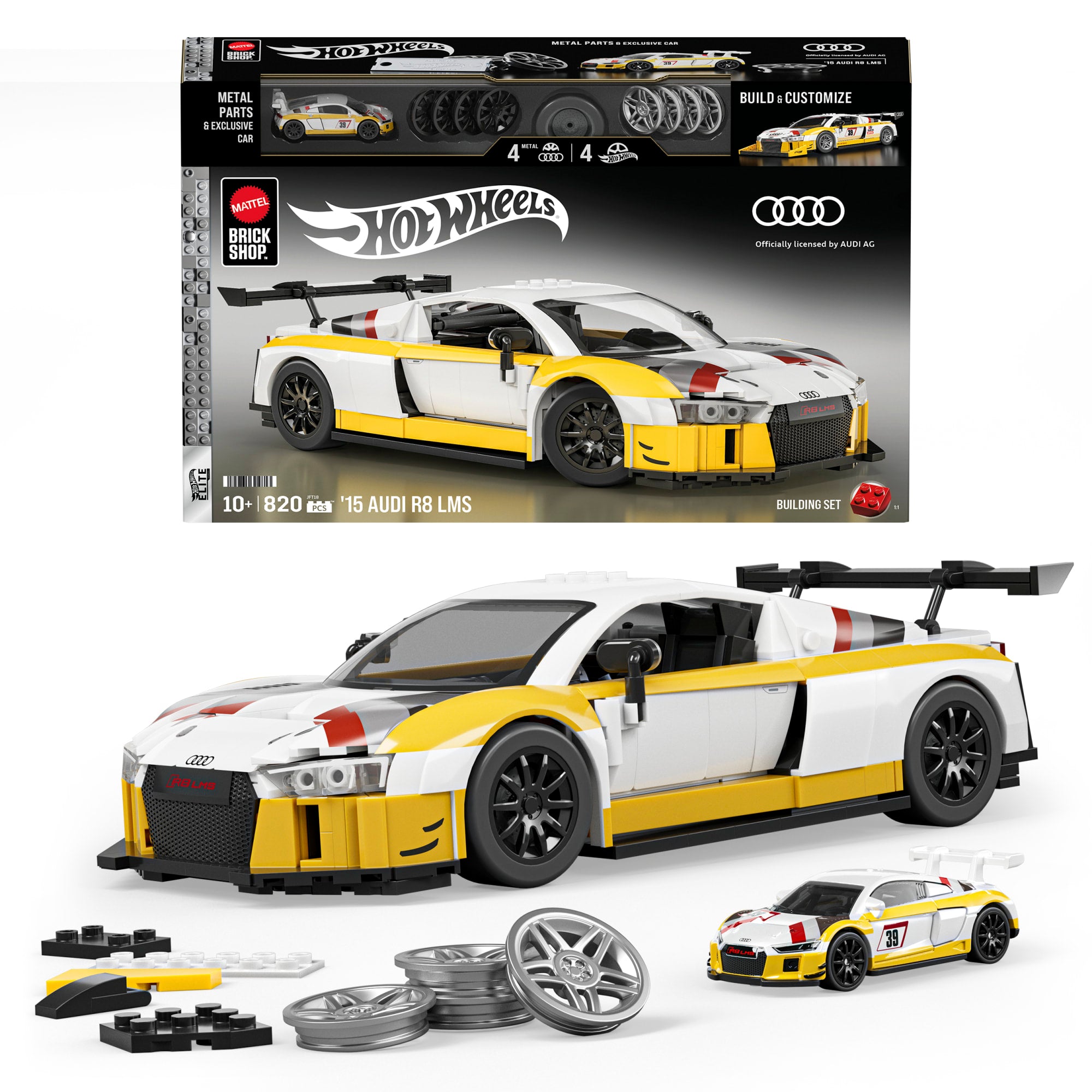 ‘15 Audi R8 Lms Building Toy Kit