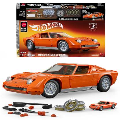 ’71 Lamborghini Miura P400 Sv Building Toy Kit