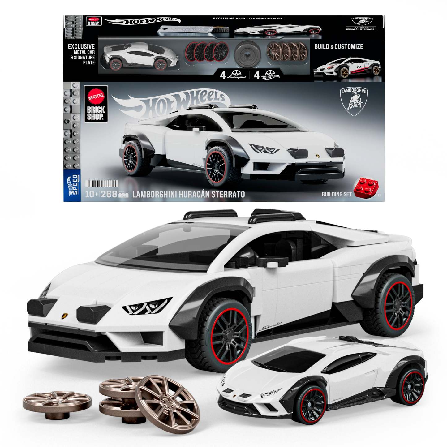 Lamborghini Huracan Sterrato Building Toy Kit