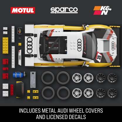 ‘15 Audi R8 Lms Building Toy Kit