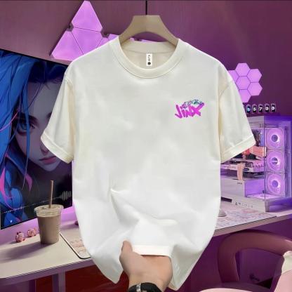 2026 new personalized graffiti high street printedT-shirt, women's large size short sleeve, loose,suitable for all seasons, couple style