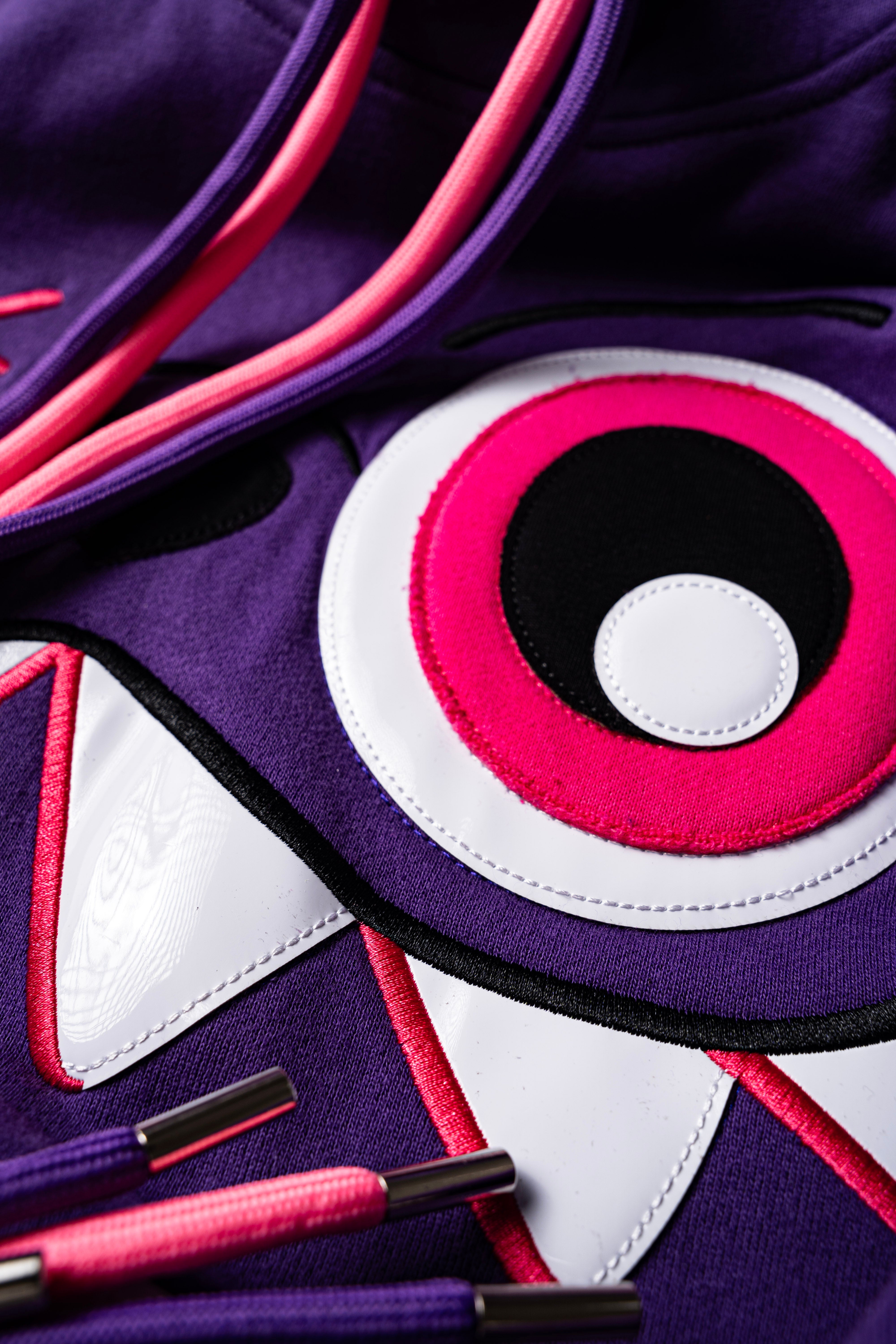 PURPLE & PINK HOODIE!