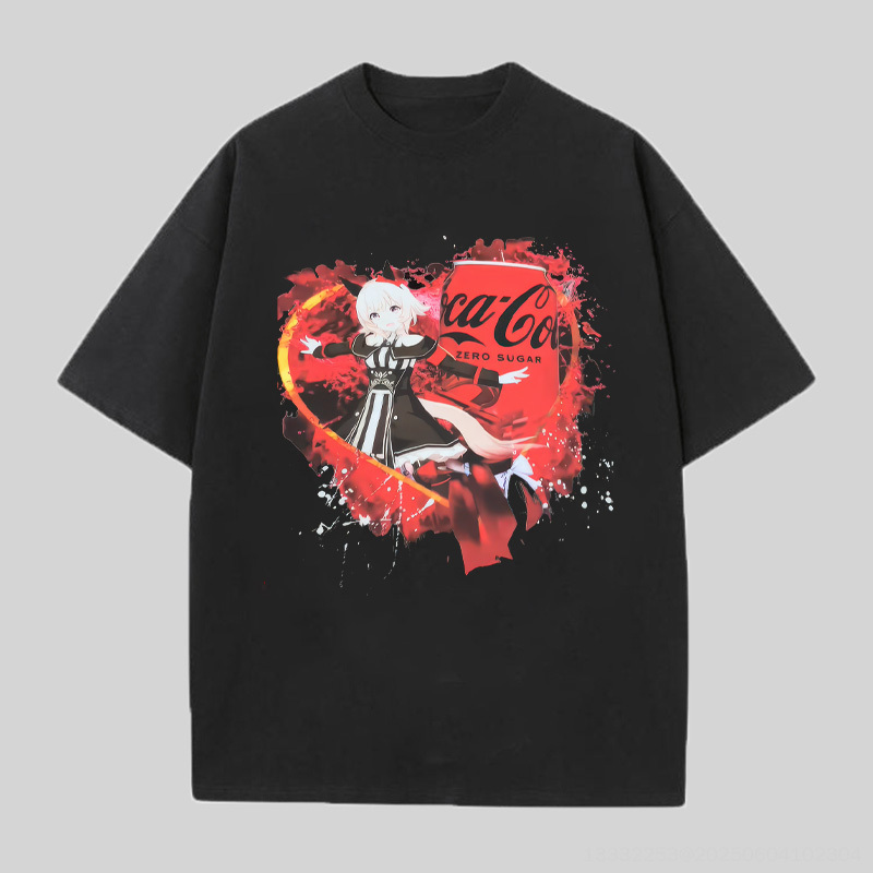 Pretty Derby Coke Zero Sugar Drink Printed Oversized Unisex T-shirt