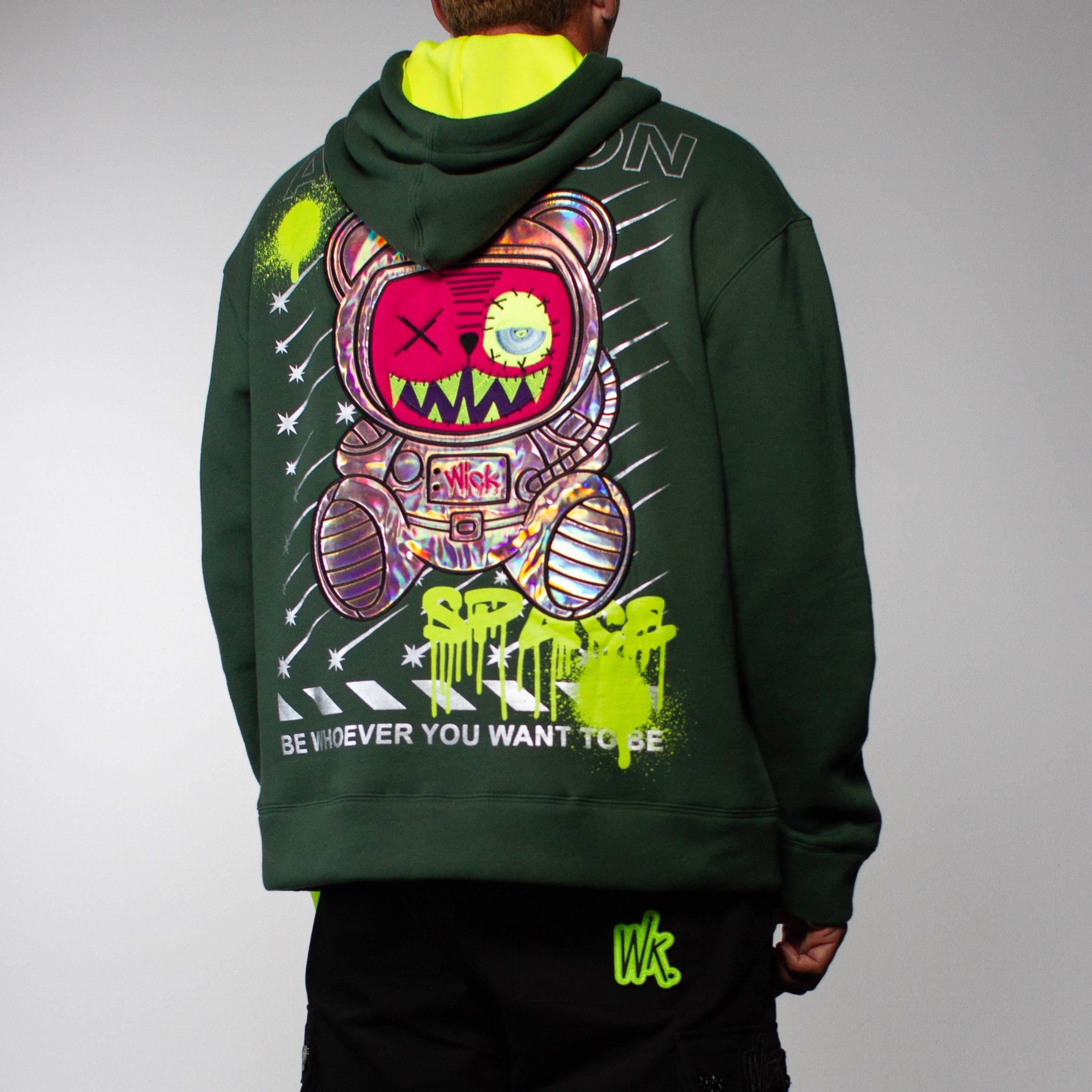 MOSS GREEN SWEATSHIRT GREEN SPACE!