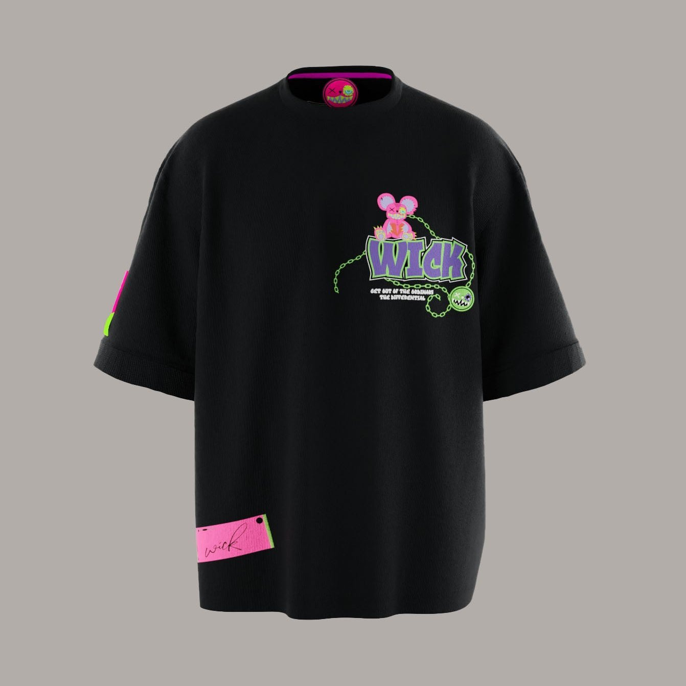 OVERSIZED BLACK CHAIN!