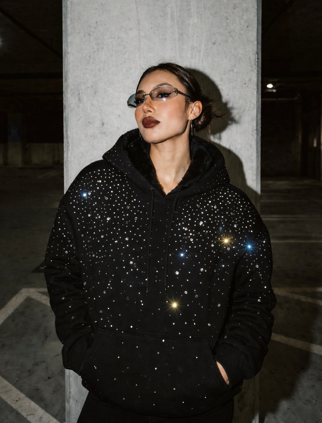 NORDIC ICE DIAMOND HOODIE