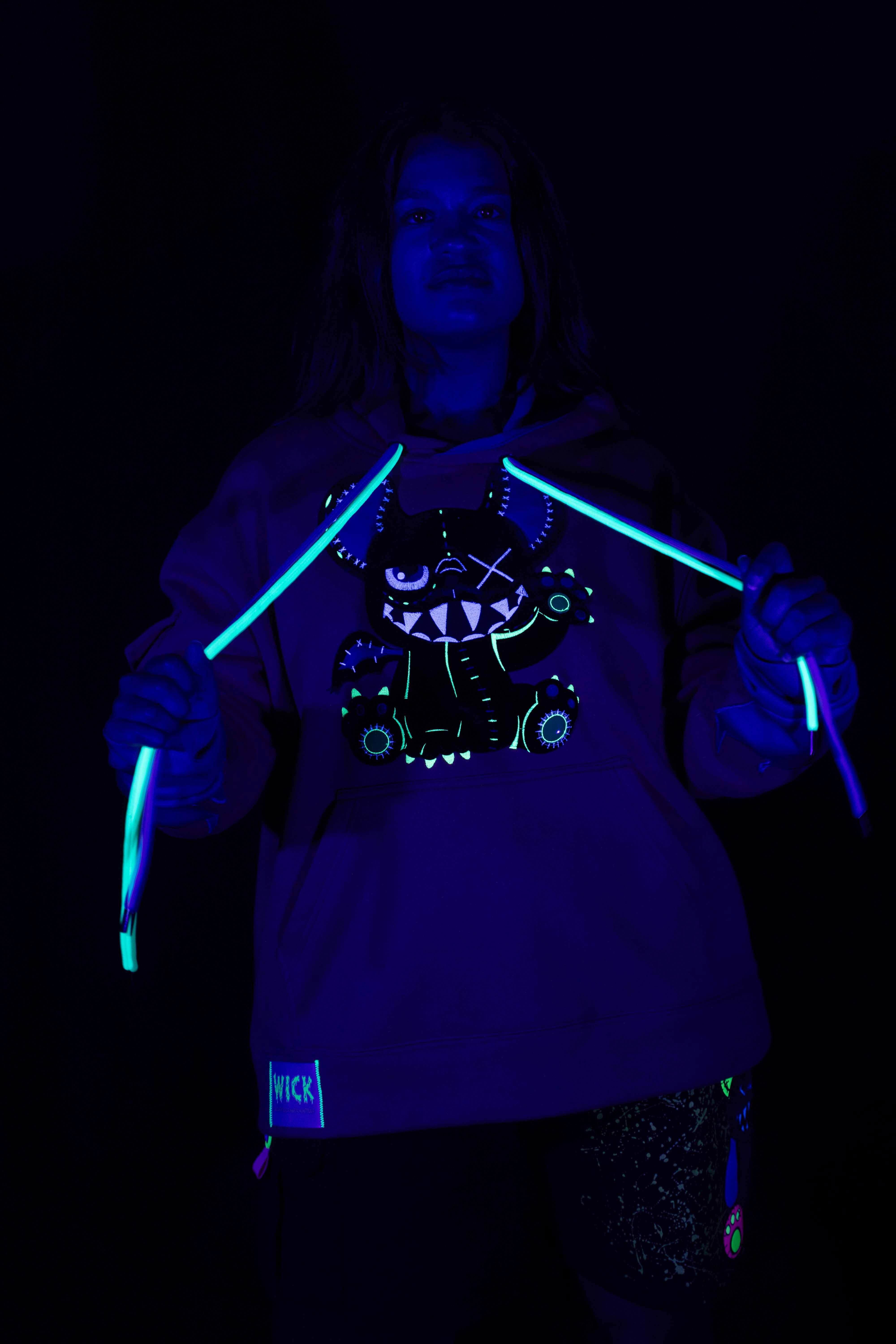 OVERSIZED HOODIE ORANGE FIRE