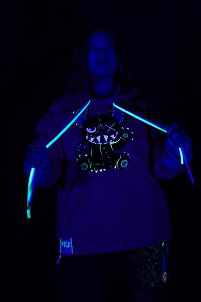 OVERSIZED HOODIE ORANGE FIRE