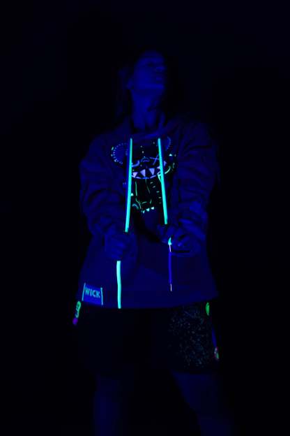 OVERSIZED HOODIE ORANGE FIRE