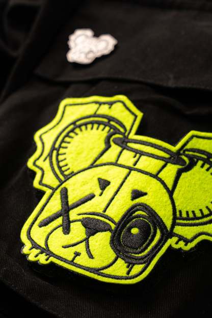 CARGO NR PANTS BLACK & YELLOW