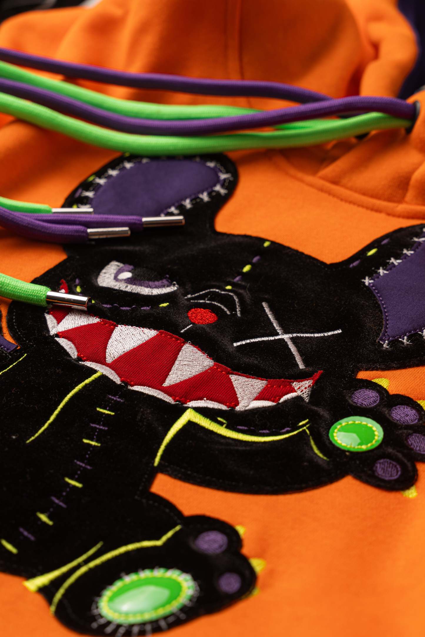 OVERSIZED HOODIE ORANGE FIRE