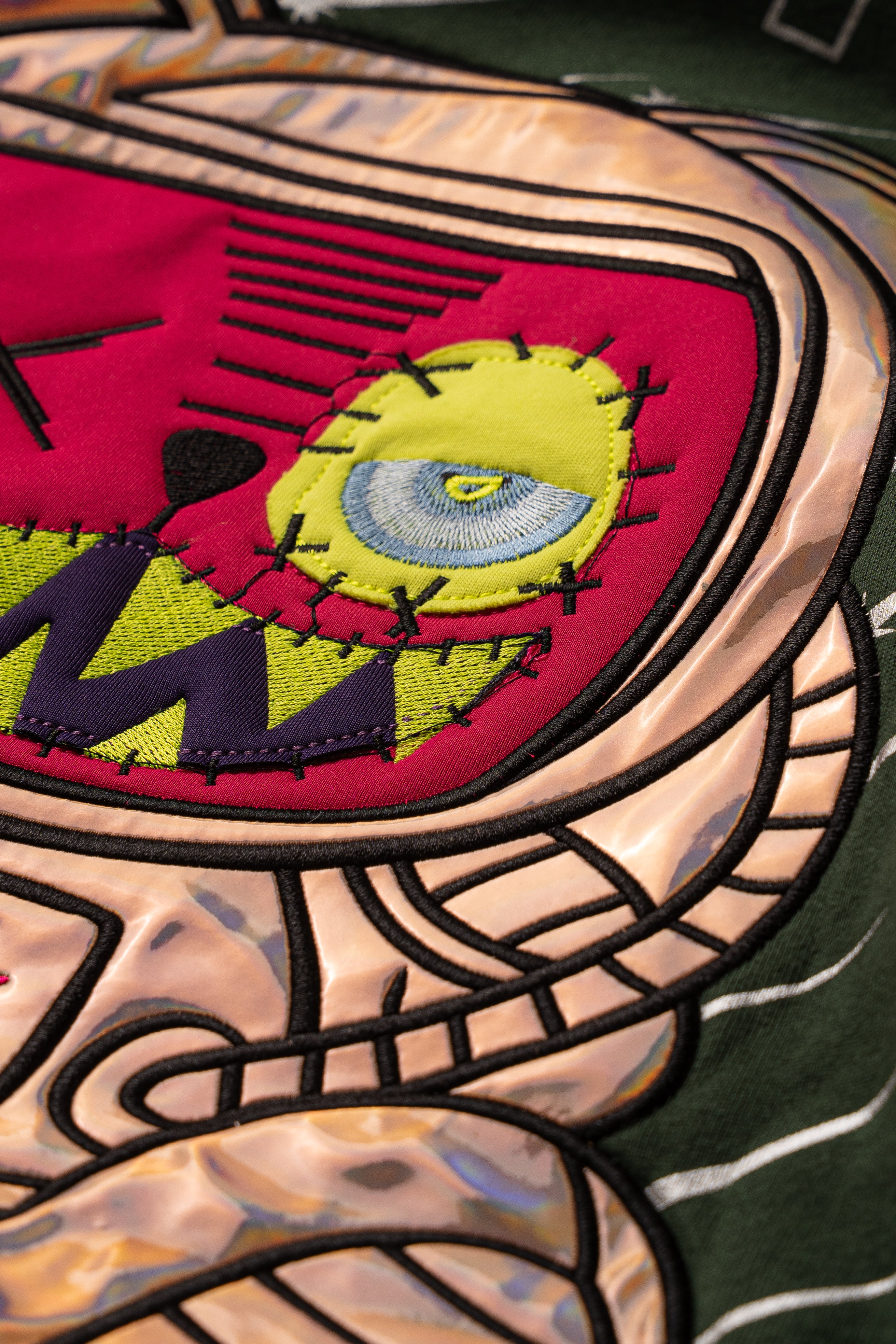 MOSS GREEN SWEATSHIRT GREEN SPACE!