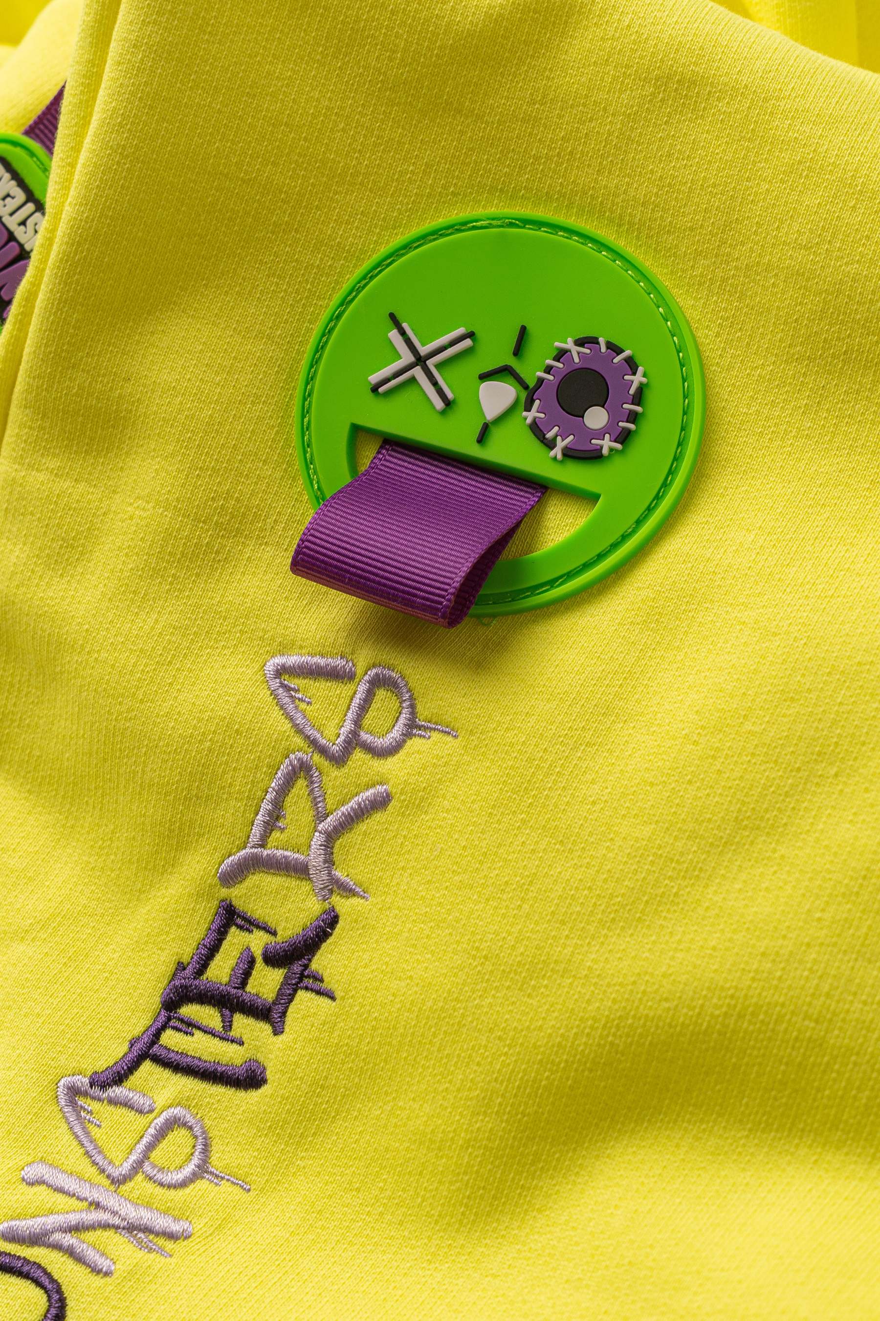 NEON YELLOW SWEATPANTS!