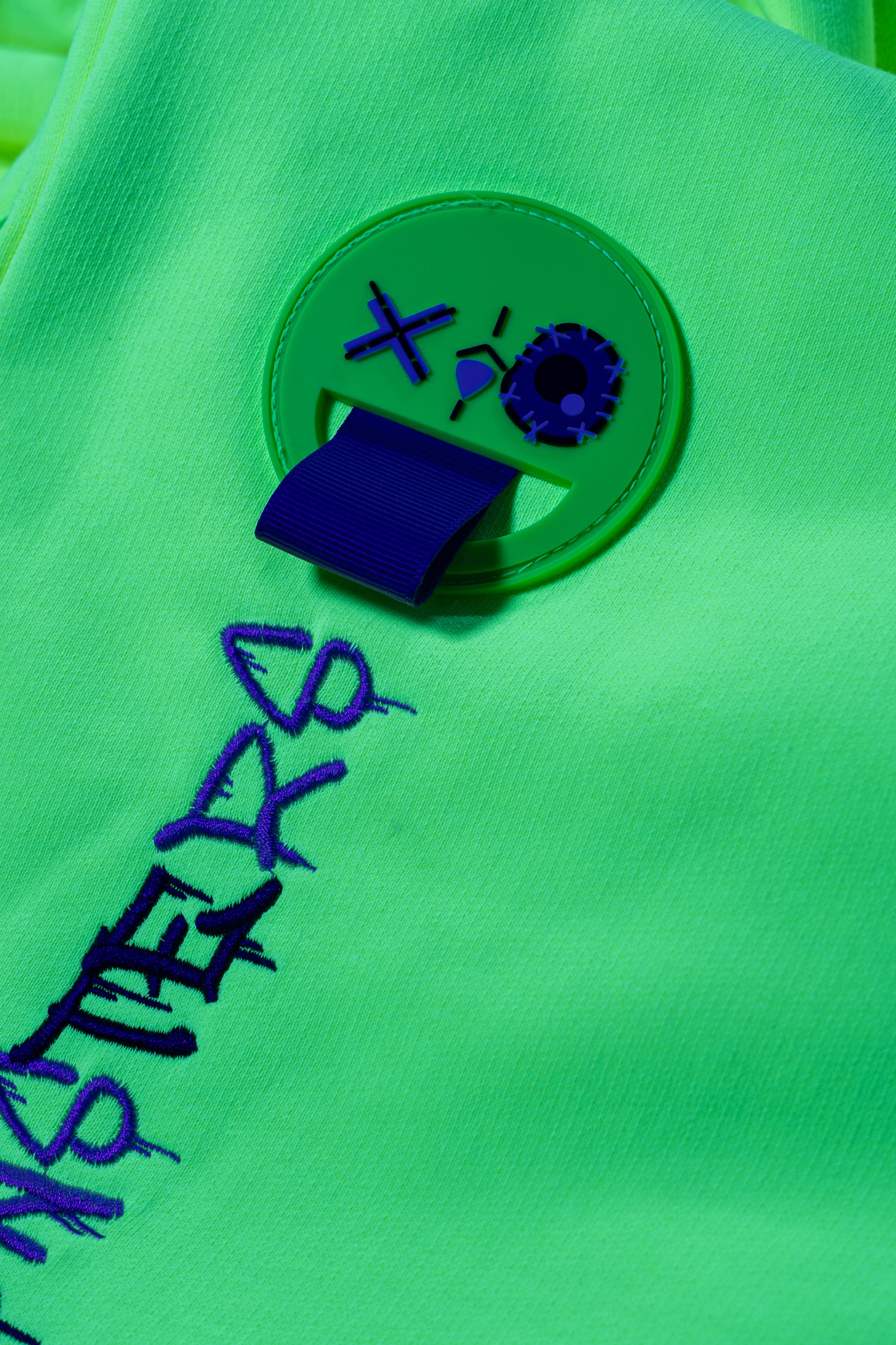 NEON YELLOW SWEATPANTS!