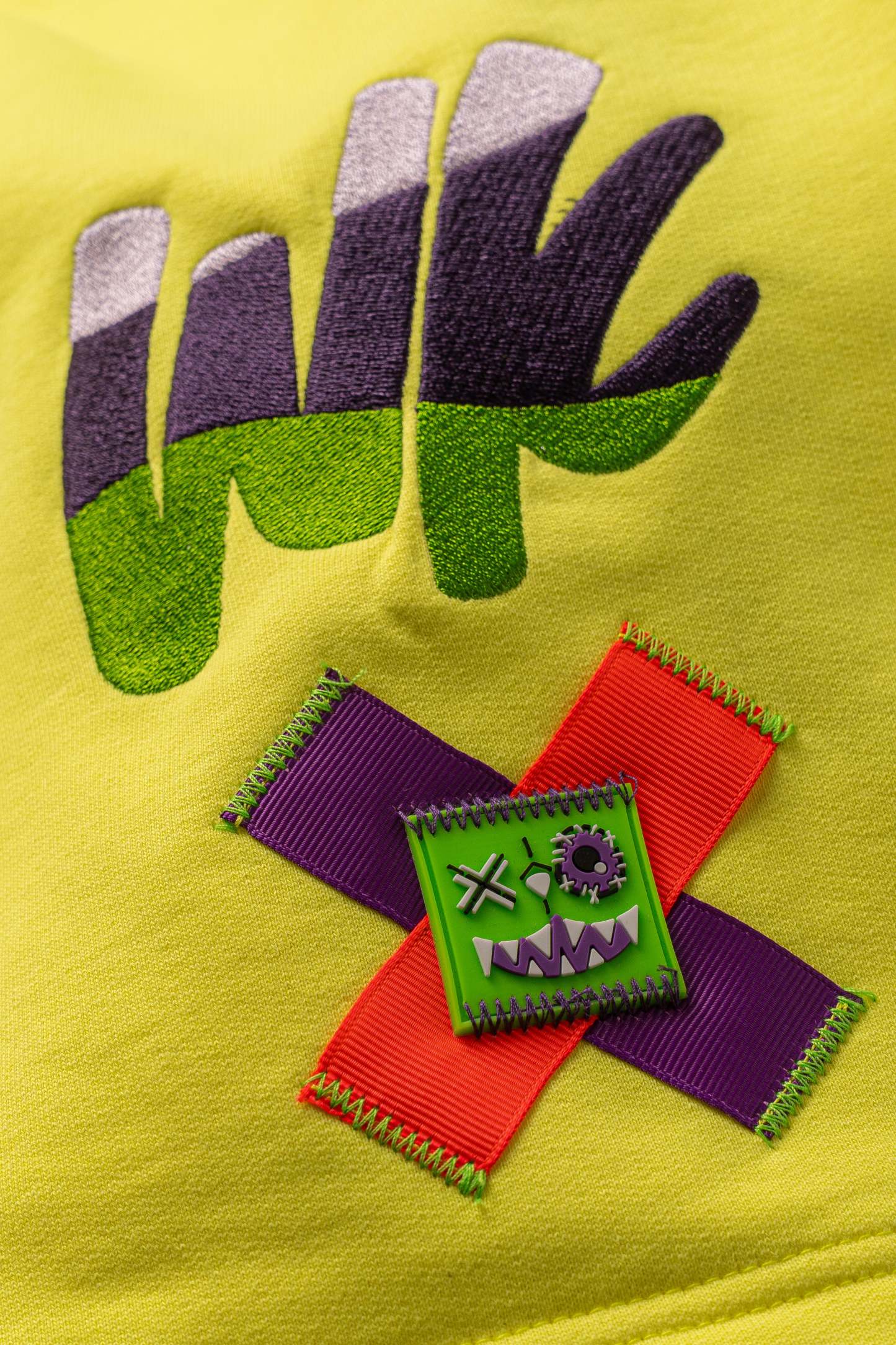 NEON YELLOW SWEATPANTS!