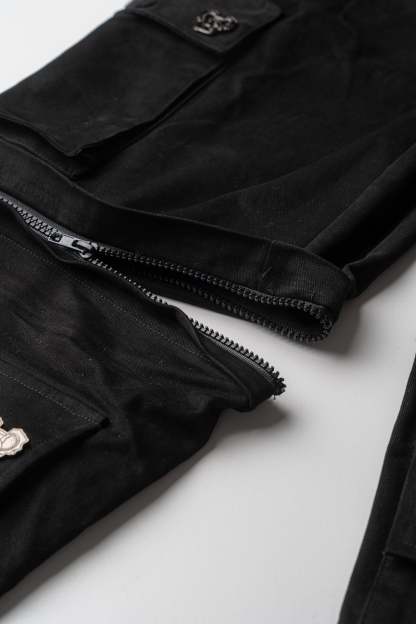 CARGO NR PANTS BLACK & YELLOW